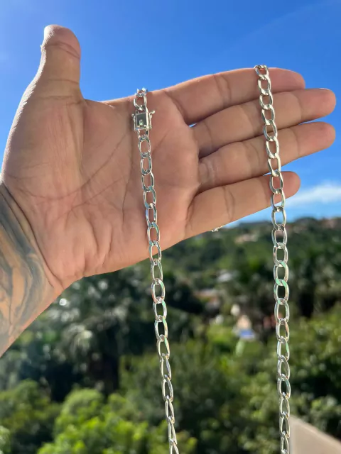 CORRENTE 7,5MM 80CM ELOS LONGOS