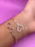 BRACELETE CORAÇÃO E INFINITO - comprar online