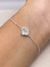 PULSEIRA TREVO PEROLADO CRAVEJADO