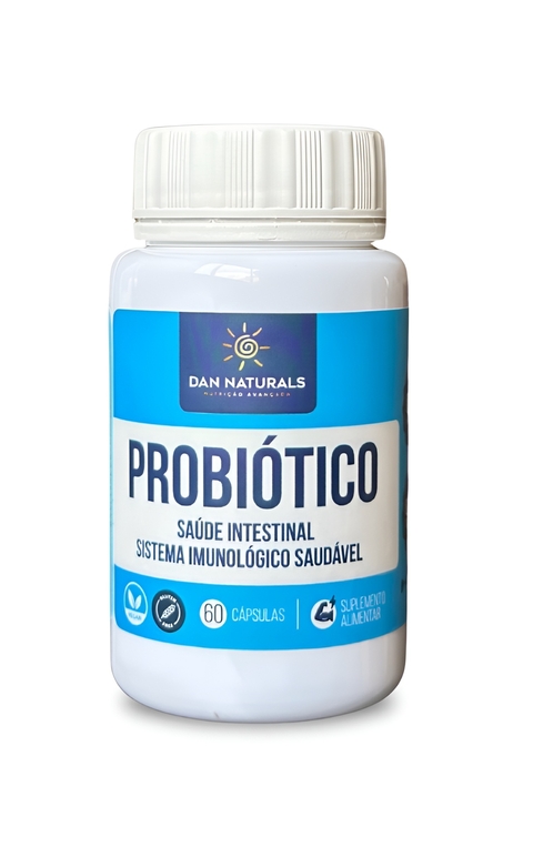 Probiótico 8 Cepas Com 8 Bilhões De Culturas Vivas 60 Capsulas revestidas