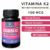 Vitamina K2 - MK7 Nattoquinase , 60 cápsulas 100mcg - Dan Naturals nutrição avançada 