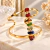Bracelete Duplo 7 Chakras - Dourado ou Prata