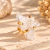 Anel Druza de Cristal Dourado Regulável - comprar online