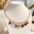 Choker 7 Chakras - Prata ou Dourado - Utopia Pedras
