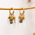 Brinco Trio da Prosperidade Dourado