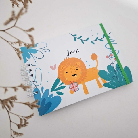 Álbum del bebé | Un regalo del león - comprar online