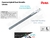 Caneta PENTEL Hybrid Dual Metallic Prata - K110-DZX