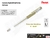 Caneta PENTEL Hybrid Gel Grip Metálica Ouro - K118-X