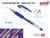 Caneta Uni-ball Signo DX 0,38mm UM-151 - Azul 33 - comprar online