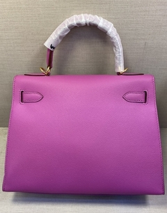 Imagem do Bolsa Hermès Kelly 28 Rosa Epsom Italiana