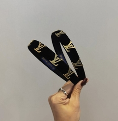 Tiara Louis Vuitton Preta Italiana