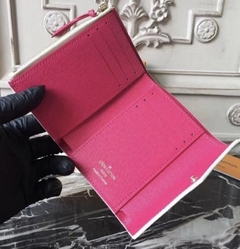 Carteira Louis Vuitton Victorine Damier Azur Pink Italiana - comprar online