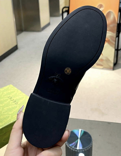 Bota Gucci Double G Bege e Preta Italiana - comprar online