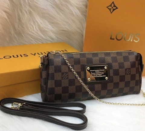 Bolsa Louis Vuitton EVA Damier Ebene Italiana