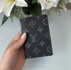 Porta Cartão Louis Vuitton Monogram Eclipse Italiana
