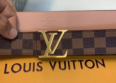 Cinto Louis Vuitton Damier Ebene Italiana - comprar online