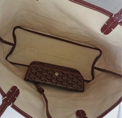 Bolsa Goyard St Louis Vinho Média Italiana