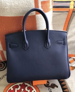Imagem do Bolsa Hermes Birkin 30 Azul Marinho Italiana