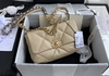 Bolsa Chanel 19 Bege Italiana