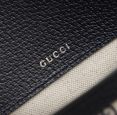 Bolsa Gucci Horsebit 1955 GG Mini Preta Italiana - loja online
