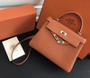 Bolsa Hermes Kelly 25 Togo Laranja Italiana