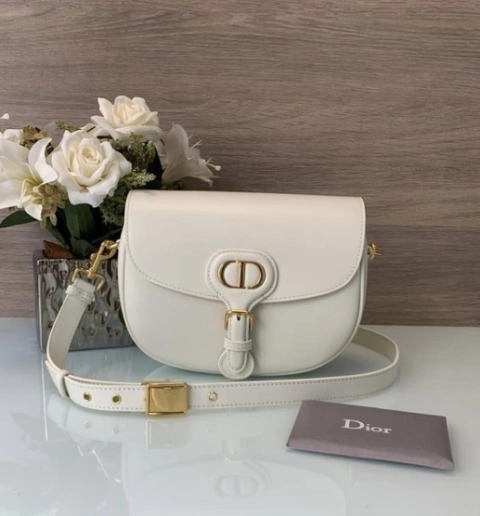 Bolsa Dior Bobby Média Branca Italiana
