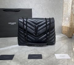 Bolsa YSL Loulou Média All Black Italiana