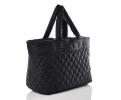 Bolsa Chanel Cocoon Nylon Preta Italiana - comprar online