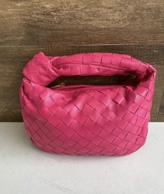 Bolsa Mini Jodie Bottega Veneta Pink Italiana