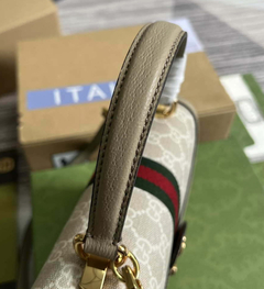 Bolsa Gucci Ophidia Off White Pequena Italiana - loja online