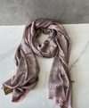 Echarpe Gucci Rosa e Cinza GG Italiana