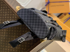 Mochila Louis Vuitton Christopher Damier Graphite Italiana - Romaly Grifes Bolsas