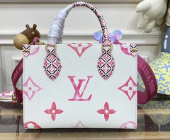 Bolsa Louis Vuitton Onthego PM Rosa Italiana na internet