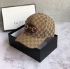 Boné Gucci GG Horsebit Duas Cores Italiana