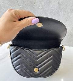 Bolsa Gucci Marmont Preta Matelassê Mini Italiana - comprar online