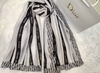 Lenço Dior Listrado Oblique Italiana