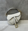 Bolsa Dior Mini Saddle Off White Italiana