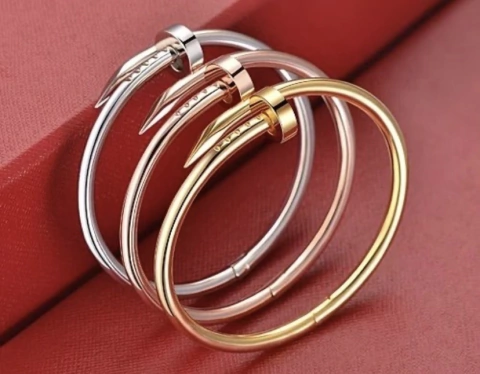 Pulseira Bracelete Cartier Juste un Clou Prego Italiana