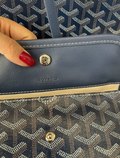 Bolsa Goyard St Louis Azul Marinho Grande Italiana na internet