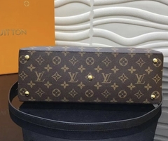 Bolsa Louis Vuitton Flower Tote Preta Italiana - loja online