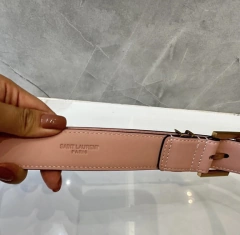 Cinto YSL Nude Rosado Italiana na internet
