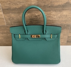 Bolsa Hermes Birkin 25 Verde Italiana