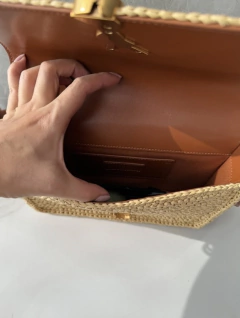 Bolsa YSL Solferino Palha Italiana - loja online