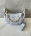 Bolsa Louis Vuitton Meia Lua Azul Bebê Italiana