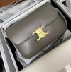 Bolsa Celine Triomphe Classique Cinza Italiana