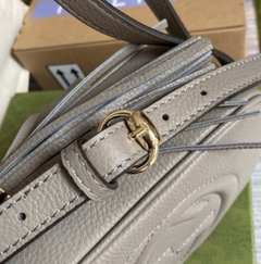 Bolsa Gucci Soho Disco Cinza Italiana - Romaly Grifes Bolsas