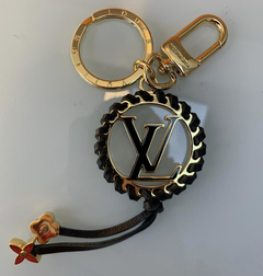 Chaveiro Louis Vuitton Preto Italiana - comprar online