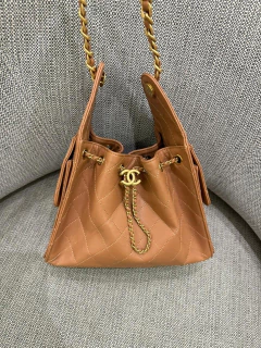 Bolsa Chanel 25 Pequena Caramelo Italiana na internet
