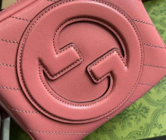 Bolsa Gucci Blondie Rosa Italiana na internet