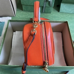 Bolsa Gucci Blondie Laranja Italiana na internet